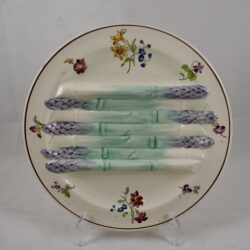 Longchamp Pompadour Asparagus Plate, per item